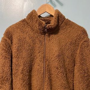 Uniqlo Yarn Fleece Zip Up